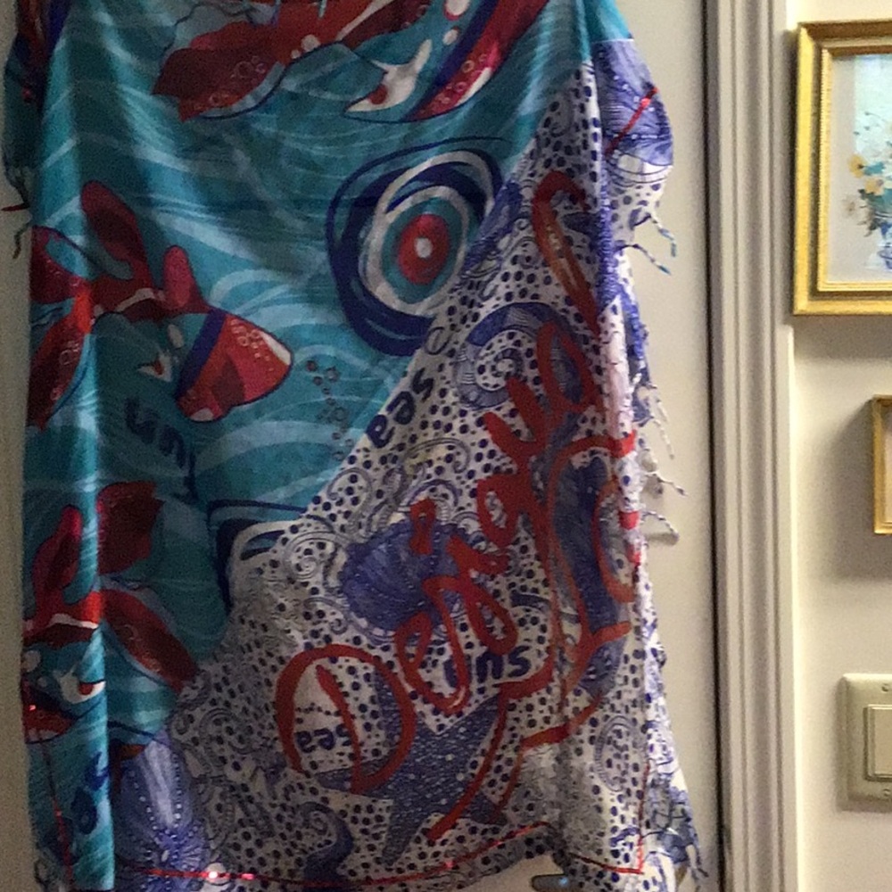 Fun Summer Scarf. Sold